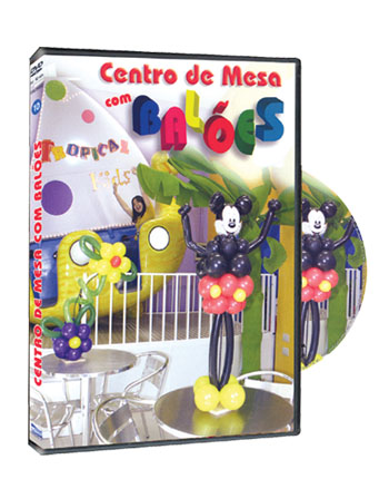 DVD CENTRO DE MESA COM BAL�ES 